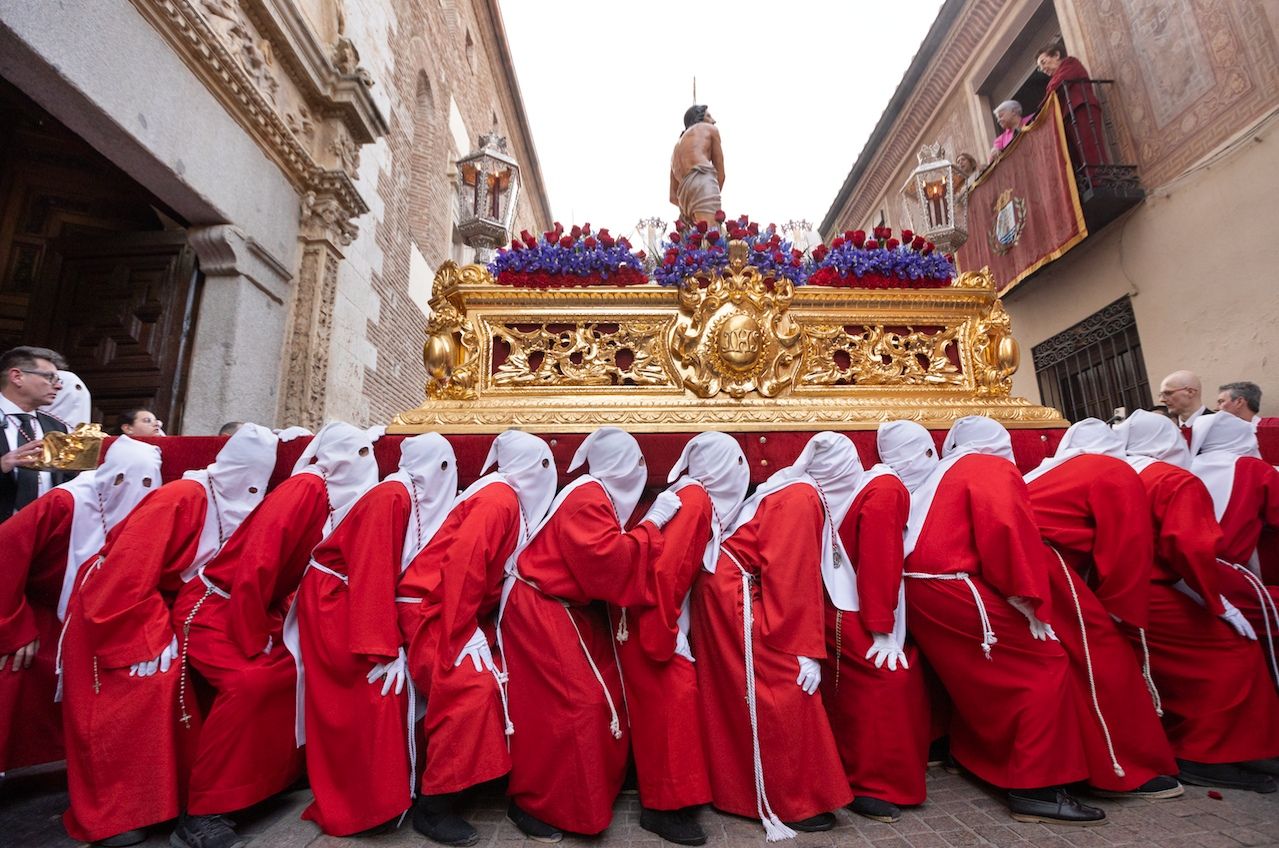 Cristo De Los Doctrinos En La C Colegios Segun La Tradicion Se Liberaba A Un Preso Al Pasar Por La Ya Desaparecida Carcel De Hombres Coleccion De Pilar Navio