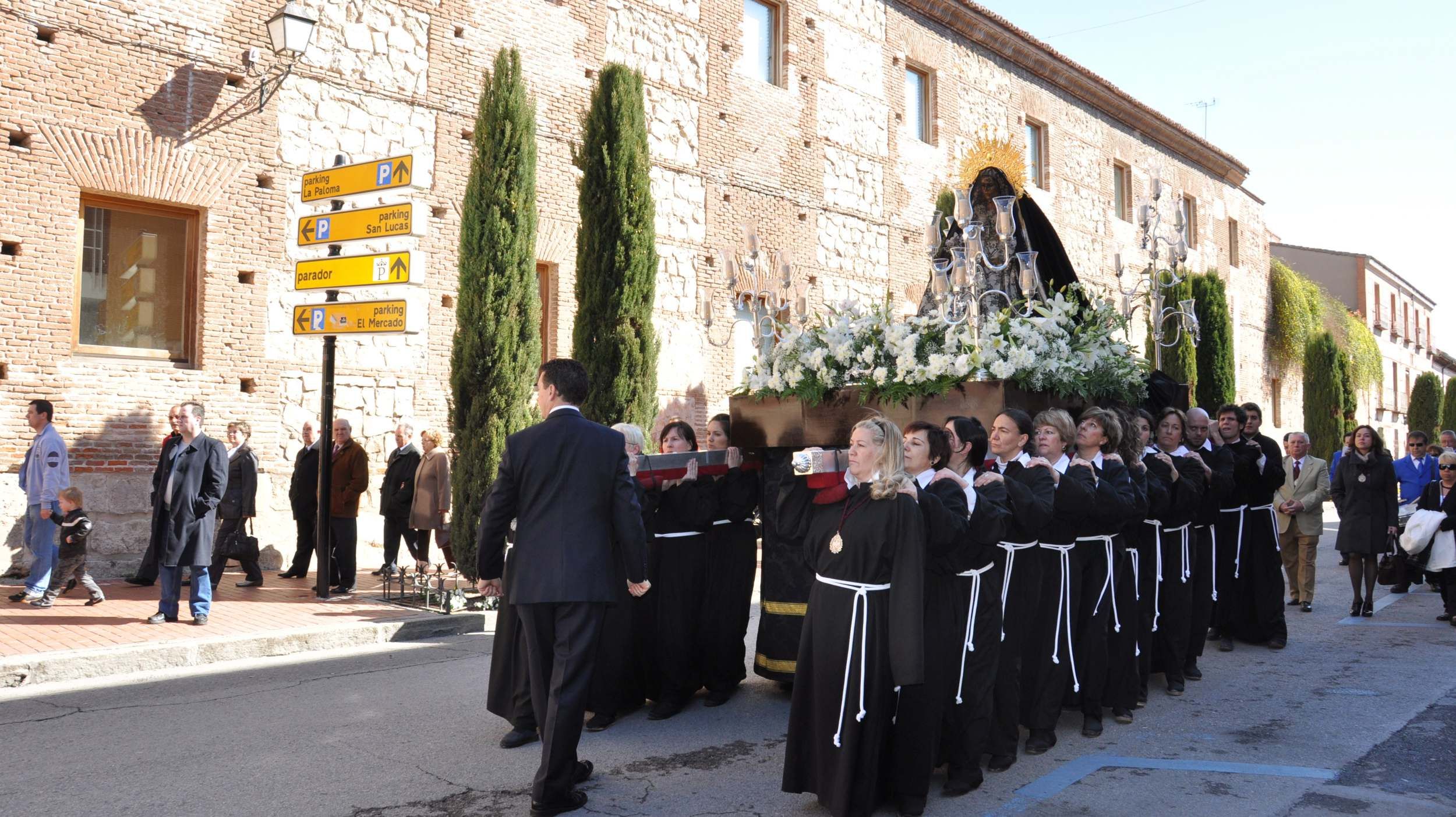 La Virgen de los Desamparados en 2010  Imagen Pilar Navío 