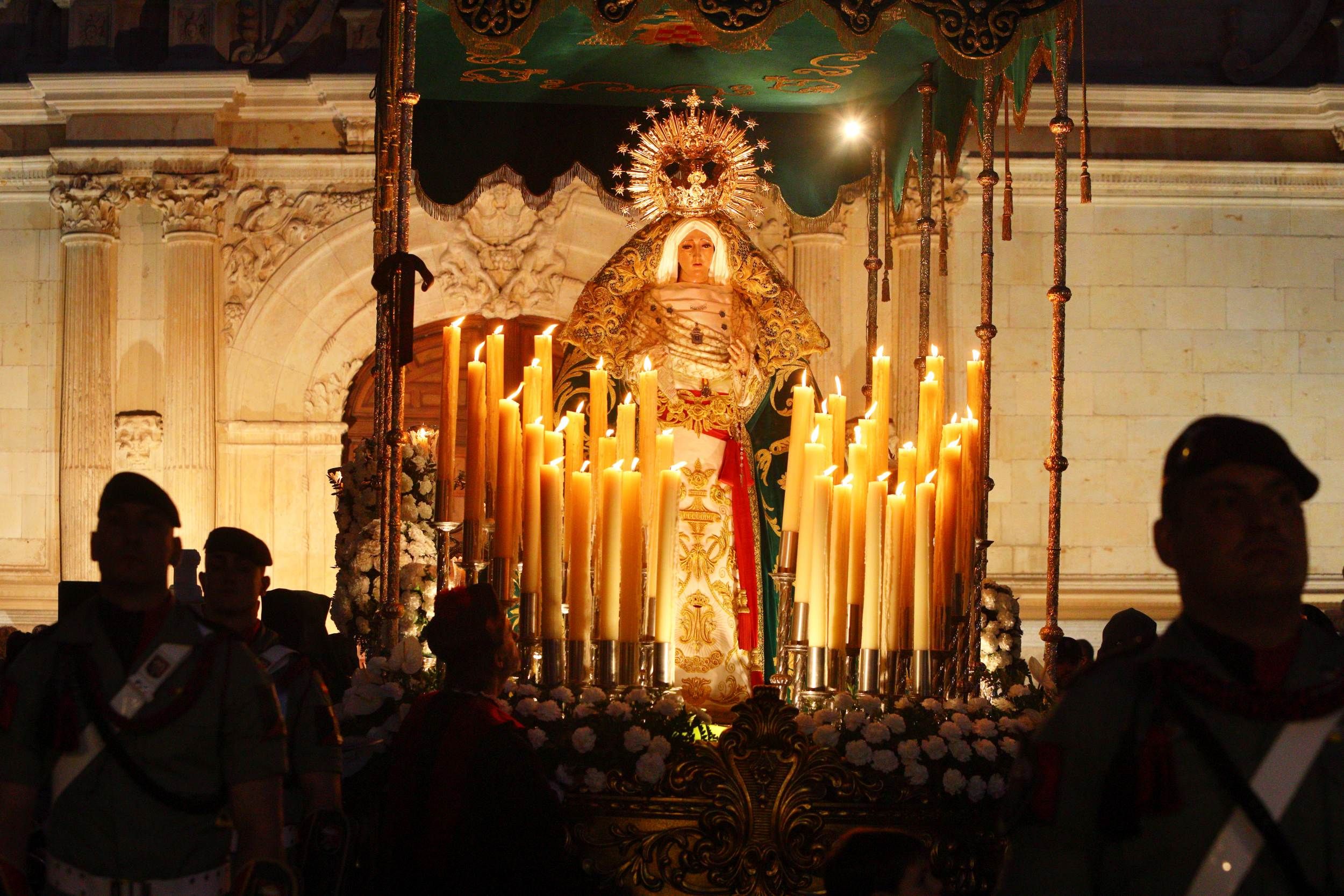 La BRIPAC Escolta A La Virgen Imagen Ruben Gamez