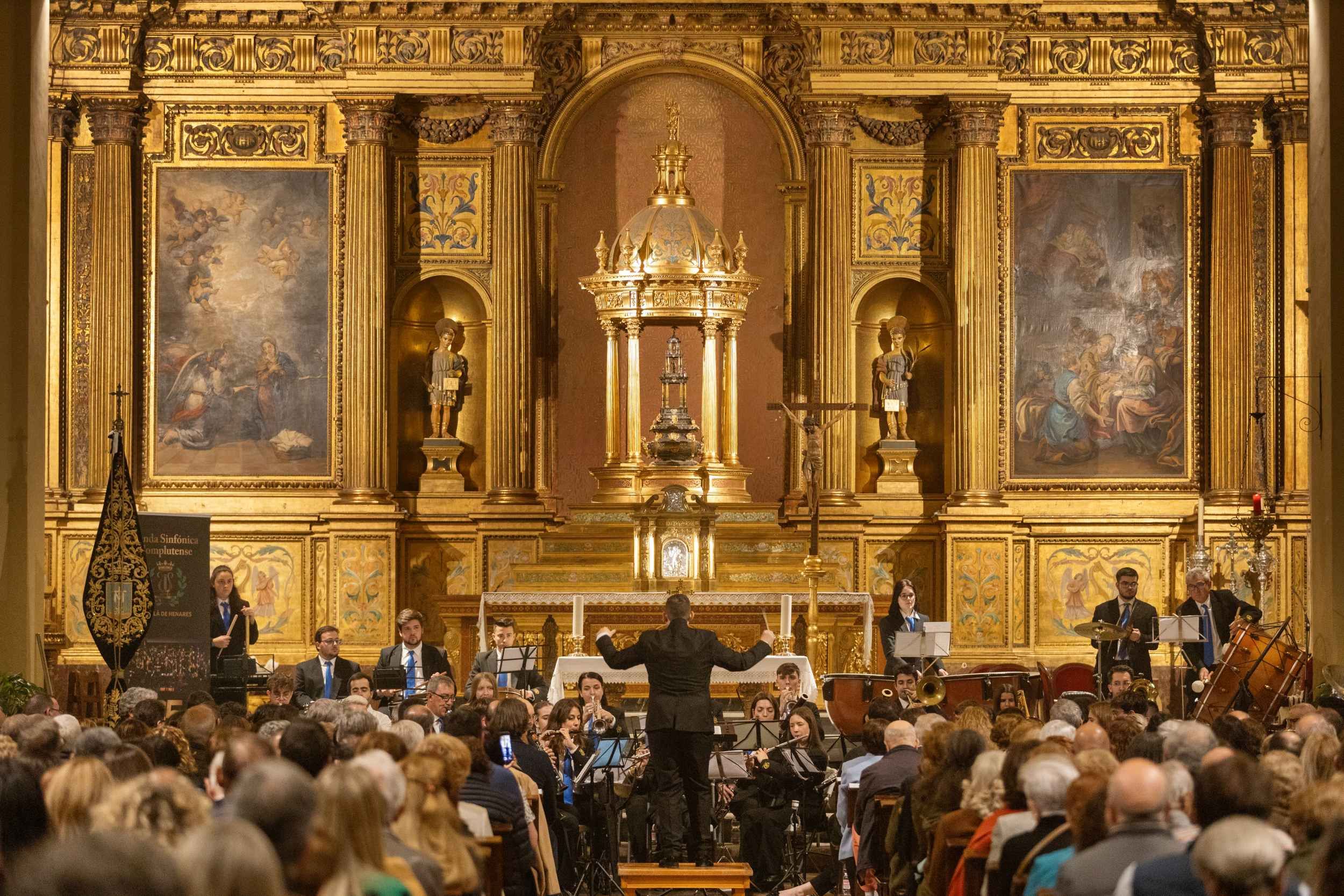 Banda Sinfonica Complutense En La Iglesia De Santa Maria La Mayor IMG 2465